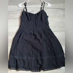 Hollister black dress